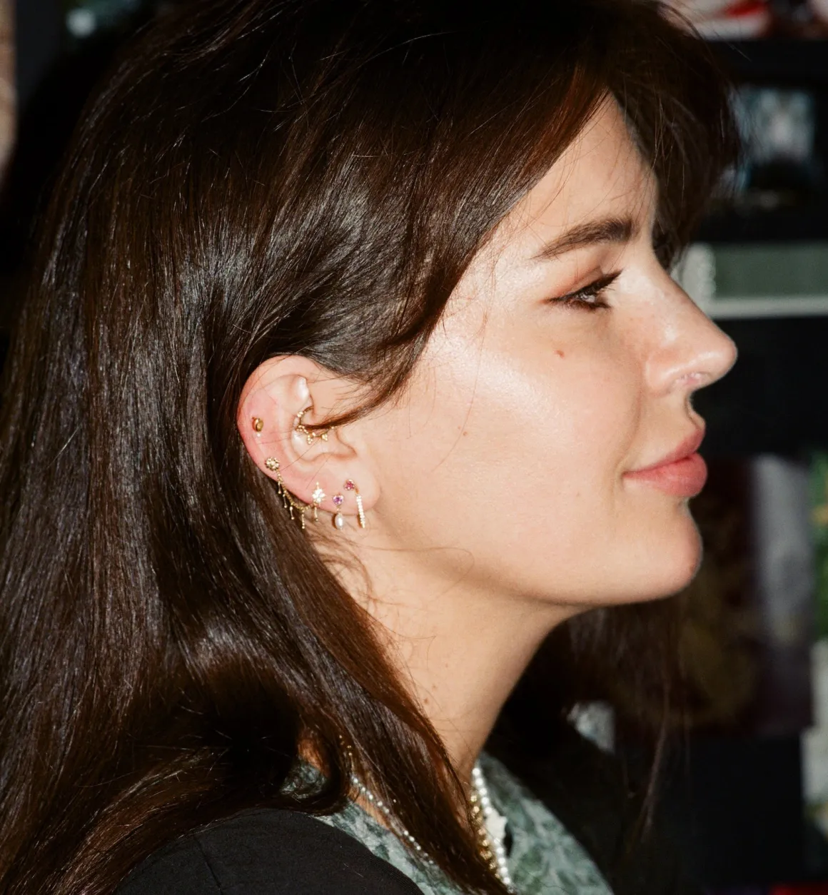 Lucky Talisman Piercing Front 14K