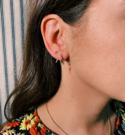 Maria Tash Diamond Cobra Talon Ear Stud 18K 14K
