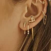 Maria Tash Diamond Eternity With 2 Dangles Earring 18K 14K
