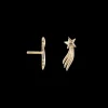 Meteor Piercing Front 14K