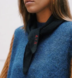 Midnight Twiggy Scarf