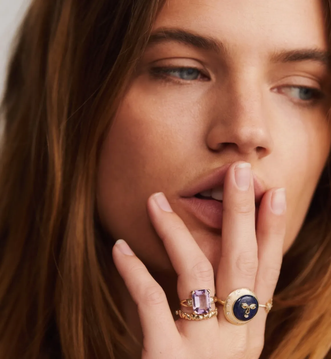 Moon Eclipse Ring 14K