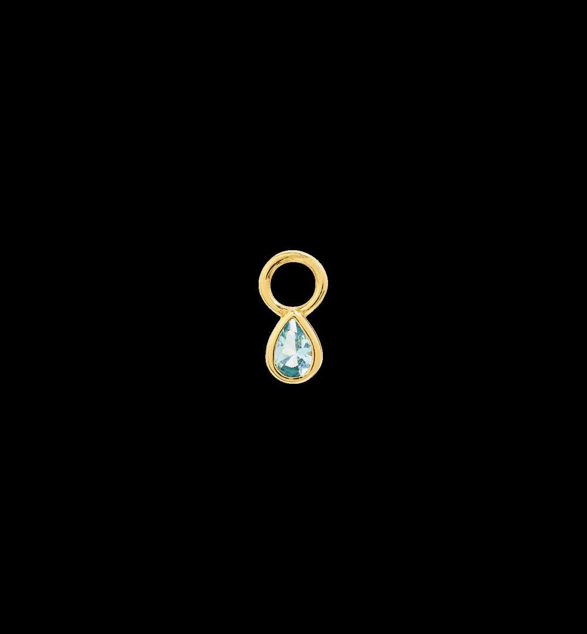 Morning Dew Piercing Charm 14K