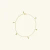 Nova Sage Bracelet 14K