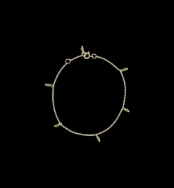 Nova Sage Bracelet 14K