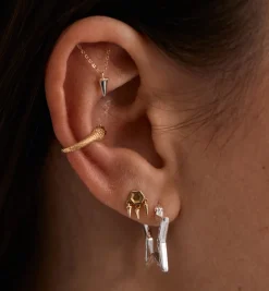 Ophelia Piercing Front 14K