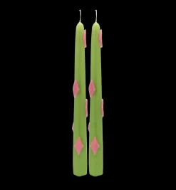 Paradise Diamond 3D Candle Set of 2