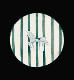Pegasus Striped Cake Platter