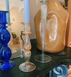 Phoebe Glass Candle Holder