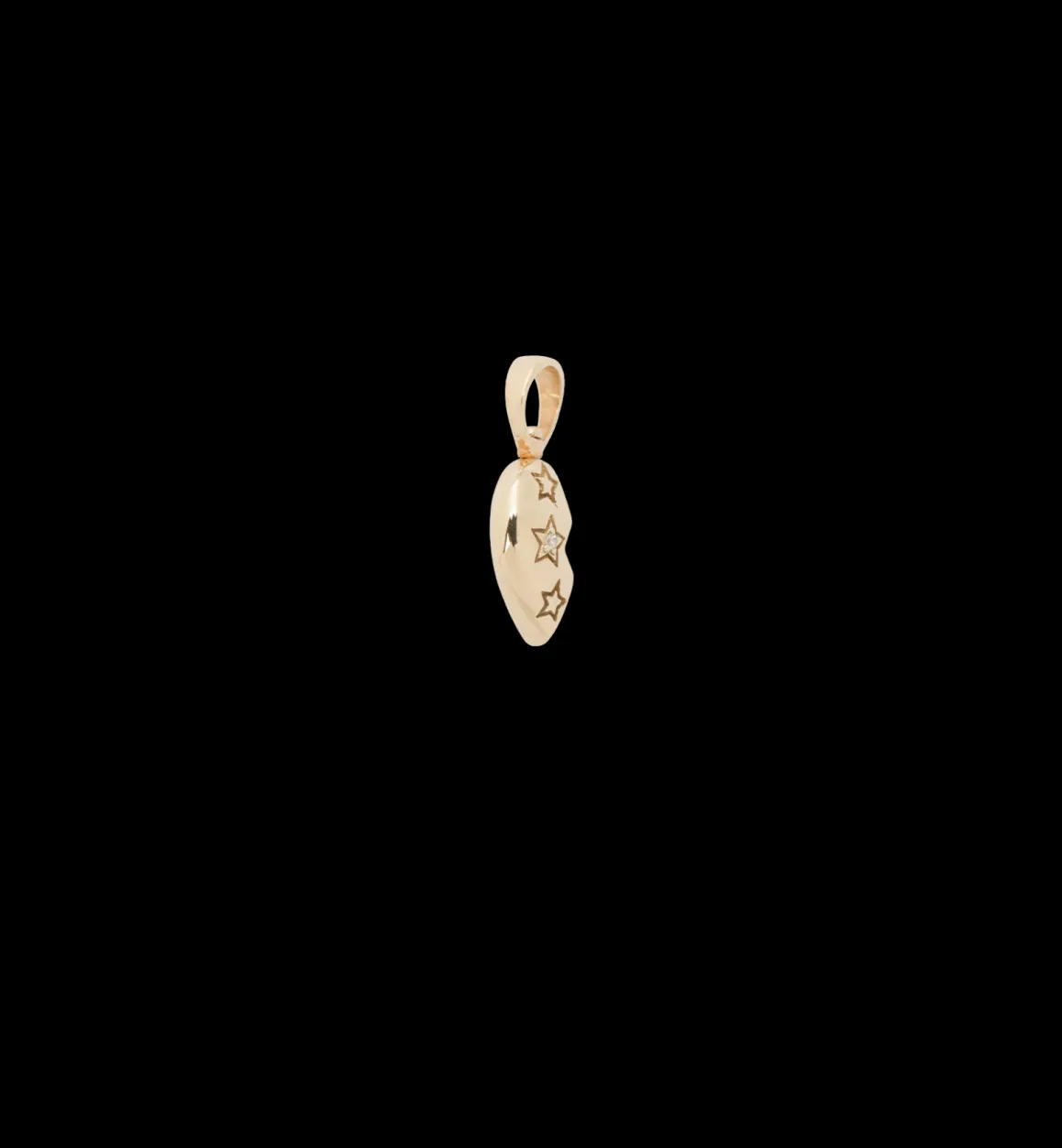 Piece of My Heart Set of 2 Charms 14K