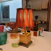 Pooky Pink Diamond Block Cotton Lampshade