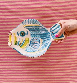 Popolo Blue Portofino Fish Platter