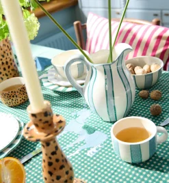 Powder Striped Cappuccino Mug