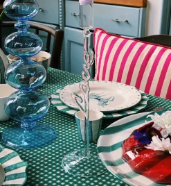 Powder Striped Espresso Cup