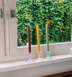 Purple Jane Candle Holder