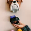 Quail Dachshund Wall Vase