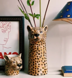 Quail Leopard Pencil Pot
