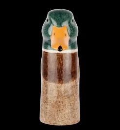 Quail Mallard Flower Vase