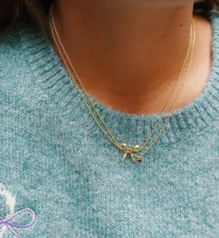 Rainbow Ribbon Necklace