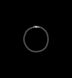 Rombo Plain Kids Bracelet Silver
