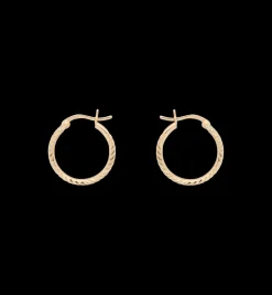 Rope Plain Hoop Earrings