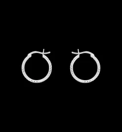 Rope Plain Hoop Earrings