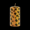 Short Leopard Print Blunt Candle