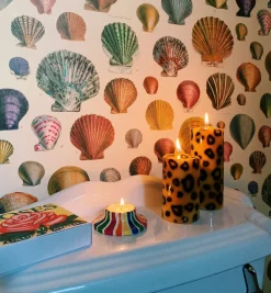 Short Leopard Print Blunt Candle