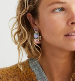 Single Angel Eye Stud Earring