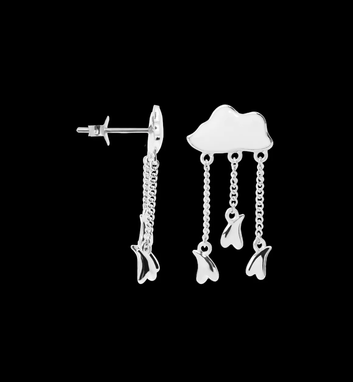 Single Cloud Nine Stud Earring