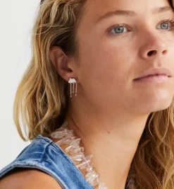Single Cloud Nine Stud Earring