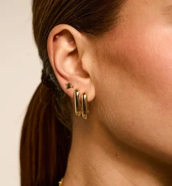 Single Cupid Stud Earring
