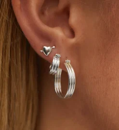 Single Cupid Stud Earring