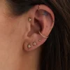 Single Endless Love Stud Earring 14K