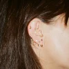 Single Lucky Talisman Stud Earring 14K