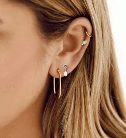 Single Lucky Talisman Stud Earring 14K