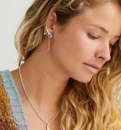 Single Paisley Stud Earring