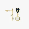 Single Sky Rain Stud Earring 14K