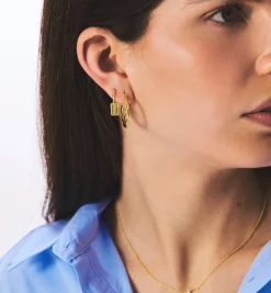 Single You're Golden Ring Earring
