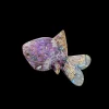 Solar Eclipse Goldfish Hair Clip