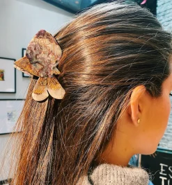 Solar Eclipse Goldfish Hair Clip