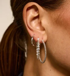 Solstice Big Hoop Earrings