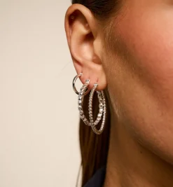 Solstice Big Hoop Earrings