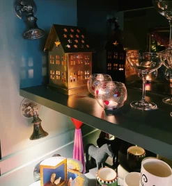 Star House Tea Light Holder