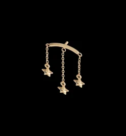Starry Sky Hidden Helix Piercing Front 14K