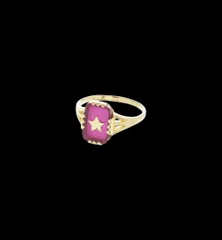 Starshine Magenta Ring
