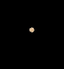 Sunflower Piercing 14K