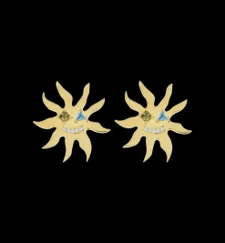 Sunny Side Up Stud Earrings