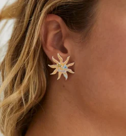 Sunny Side Up Stud Earrings