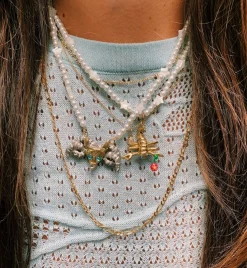 Susan Alexandra Zodiac Star Pearl Necklace